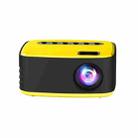 T20 320x240 400 Lumens Portable Home Theater LED HD Digital Projector, Basic Version US Plug(Yellow) - 1