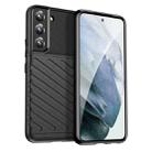 For Samsung Galaxy S22 5G Thunderbolt Shockproof TPU Protective Soft Case(Black) - 1
