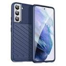 For Samsung Galaxy S22 5G Thunderbolt Shockproof TPU Protective Soft Case(Blue) - 1