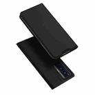 For vivo X70 Pro DUX DUCIS Skin Pro Series Horizontal Flip PU + TPU Leather Case(Black) - 1