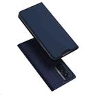 For vivo X70 Pro DUX DUCIS Skin Pro Series Horizontal Flip PU + TPU Leather Case(Blue) - 1