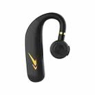 HXSJ J6 TWS Bluetooth 5.0 Single Earhook Noise Cancelling Headphone(Black+Gold) - 1