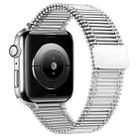 Chain Loop Steel Watch Band For Apple Watch Series 9&8&7 41mm / SE 3&SE 2&6&SE&5&4 40mm / 3&2&1 38mm (Silver) - 1