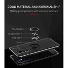 For OnePlus 9RT 5G Metal Ring Holder 360 Degree Rotating TPU Phone Case(Black) - 3