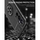 For OnePlus 9RT 5G Metal Ring Holder 360 Degree Rotating TPU Phone Case(Black) - 4
