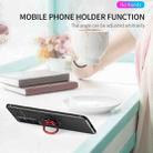 For OnePlus 9RT 5G Metal Ring Holder 360 Degree Rotating TPU Phone Case(Black) - 6