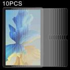 For Cubot Tab 10 10 PCS 0.26mm 9H 2.5D Tempered Glass Film - 1