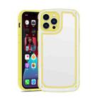 Candy Color Airbag Shockproof Hybrid Phone Case For iPhone 13 mini(Candy Yellow) - 1