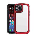 Candy Color Airbag Shockproof Hybrid Phone Case For iPhone 13 Pro(Red) - 1