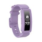 For Fitbit Inspire HR / Ace 2 Silicone Smart Watch  Watch Band(Light Purple) - 1
