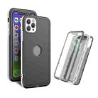 Skin Feel 360 Degrees Full Package PC + TPU Combination Phone Case For iPhone 13 Pro(Grey) - 1