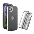 Skin Feel 360 Degrees Full Package PC + TPU Combination Phone Case For iPhone 12 Pro Max(Grey) - 1