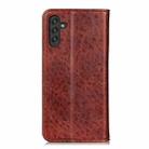 For Samsung Galaxy A13 5G Magnetic Crazy Horse Texture Horizontal Flip Leather Phone Case with Holder & Card Slots(Brown) - 3