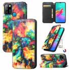 For Infinix Smart 5 Colorful Magnetic Horizontal Flip Leather Phone Case with Holder & Card Slot & Wallet(Colorful Cloud) - 1