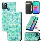 For Infinix Smart 5 Colorful Magnetic Horizontal Flip Leather Phone Case with Holder & Card Slot & Wallet(Emerald) - 1