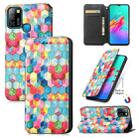 For Infinix Smart 5 Colorful Magnetic Horizontal Flip Leather Phone Case with Holder & Card Slot & Wallet(Magic Space) - 1