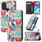 For Motorola Moto G60S Colorful Magnetic Horizontal Flip Leather Phone Case with Holder & Card Slot & Wallet(Magic Space) - 1