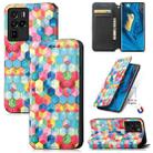 For ZTE Nubia Z30 Pro Colorful Magnetic Horizontal Flip Leather Phone Case with Holder & Card Slot & Wallet(Magic Space) - 1