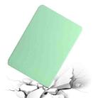 For iPad Air 2019/Pro 10.5 2019/10.2 2019&2020 Dual-Folding Horizontal Flip Tablet Leather Case with Holder & Sleep / Wake-up Function(Mint Green) - 6