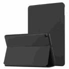 For Samsung Galaxy Tab A 8.0 2019 SM-T290/SM-T295/SM-T297 Dual-Folding Horizontal Flip Tablet Leather Case with Holder & Sleep / Wake-up Function(Black) - 1