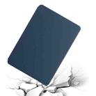 For Samsung Galaxy Tab A 8.0 2019 SM-T290/SM-T295/SM-T297 Dual-Folding Horizontal Flip Tablet Leather Case with Holder & Sleep / Wake-up Function(Royal Blue) - 6
