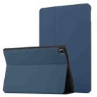 For Samsung Galaxy Tab A7 Lite 8.4 T220/T225 Dual-Folding Horizontal Flip Tablet Leather Case with Holder (Royal Blue) - 1