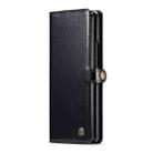 For Samsung Galaxy Z Fold3 5G CaseMe 003 Crazy Horse Texture Horizontal Flip Leather Phone Case(Black) - 2