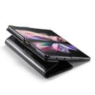 For Samsung Galaxy Z Fold3 5G CaseMe 003 Crazy Horse Texture Horizontal Flip Leather Phone Case(Black) - 7
