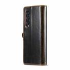 For Samsung Galaxy Z Fold3 5G CaseMe 003 Crazy Horse Texture Horizontal Flip Leather Phone Case(Coffee) - 3