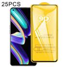 For OPPO Realme GT Neo / GT Neo Flash / GT Neo2T 25 PCS 9D Full Glue Full Screen Tempered Glass Film - 1