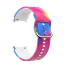 For Samsung Galaxy Watch4 / Watch4 Classic Silicone Printing Watch Band(Tie Dye) - 1