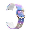 For Samsung Galaxy Watch4 / Watch4 Classic Silicone Printing Watch Band(Candy) - 1