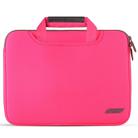 For 11 inch / 12 inch Laptops Diving Fabric Laptop Handbag(Red) - 1