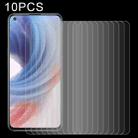 For OPPO K9 Pro 10 PCS 0.26mm 9H 2.5D Tempered Glass Film - 1