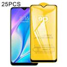 For Xiaomi Redmi 8A Pro 25 PCS 9D Full Glue Full Screen Tempered Glass Film - 1