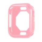 Eight Sides Candy Colors TPU Shockproof Protective Case For Apple Watch Series 8 / 7 41mm(Pink) - 1