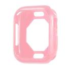 Eight Sides Candy Colors TPU Shockproof Protective Case For Apple Watch Series 8 / 7 45mm(Pink) - 1