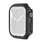 Shockproof TPU Protective Case For Apple Watch Series 9 / 8 / 7 41mm(Black) - 1