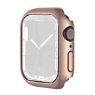 Shockproof TPU Protective Case For Apple Watch Series 9 / 8 / 7 41mm(Rose Gold) - 1