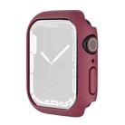 Shockproof TPU Protective Case For Apple Watch Series 9 / 8 / 7 45mm(Dark Red) - 1