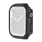Shockproof TPU Protective Case For Apple Watch Series 9 / 8 / 7 45mm(Black) - 1