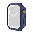 Shockproof TPU Protective Case For Apple Watch Series 9 / 8 / 7 45mm(Dark Blue) - 1