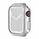 Shockproof TPU Protective Case For Apple Watch Series 9 / 8 / 7 45mm(Silver) - 1