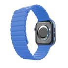 Integrated Silicone Strap Watch Band For Apple Watch Series 8&7 41mm / SE 2&6&SE&5&4 40mm / 3&2&1 38mm(Blue) - 1