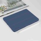 For iPad mini 6 Mutural Pinyue Series Horizontal Flip Tablet Case with Holder & Pen Slot & Sleep / Wake-up Function(Blue) - 1
