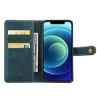 Copper Buckle Horizontal Flip Leather Phone Case with Holder & Card Slots & Wallet For iPhone XS Max(Green) - 3