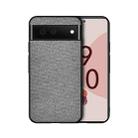 For Google Pixel 6 Shockproof Cloth Texture PC + TPU Protective Case(Grey) - 1