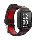 HOTWAV C1 1.69 inch Full Touch Screen Smart Watch, IP67 Waterproof Support Heart Rate & Blood Oxygen Monitoring / Multiple Sports Modes(Red) - 1