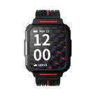 HOTWAV C1 1.69 inch Full Touch Screen Smart Watch, IP67 Waterproof Support Heart Rate & Blood Oxygen Monitoring / Multiple Sports Modes(Red) - 2