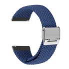 22mm Universal Metal Buckle Nylon Braided Watch Band(Tehran) - 1